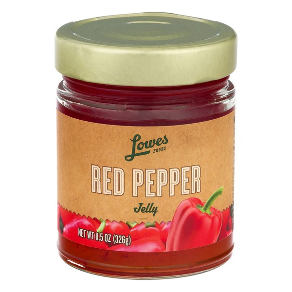 slide 1 of 1, Lowes Foods Red Pepper Jelly, 11.5 oz