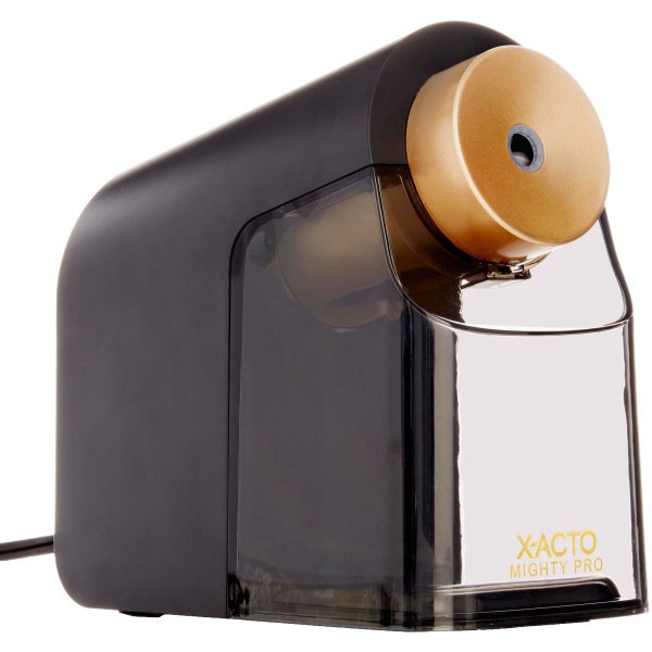 slide 1 of 10, X-ACTO High-Volume Commercial Desktop Electric Pencil Sharpener, Beige, 1 ct