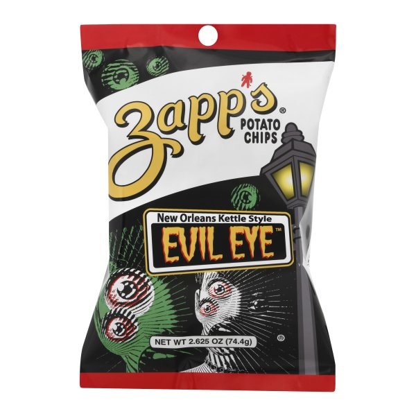 slide 1 of 1, Zapp's Evil Eye Chip, 2.625 oz