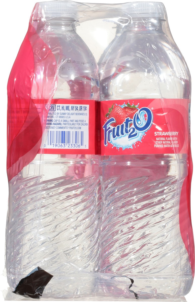 slide 9 of 9, Fruit Strawberry Purified Water Beverage - 6 ct; 16 fl oz, 6 ct; 16 fl oz