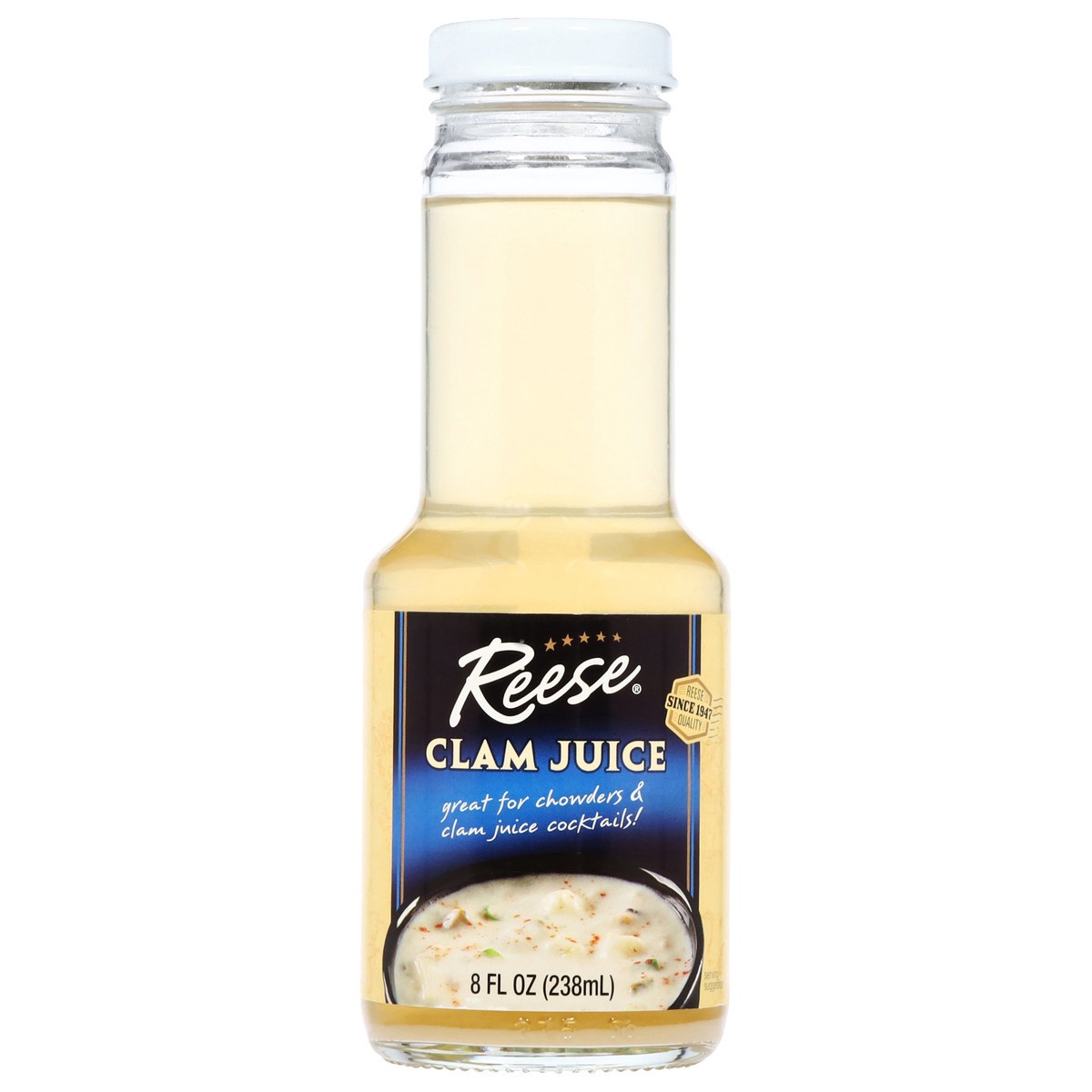 slide 1 of 1, Reese Clam Juice 8 fl oz, 8 fl oz