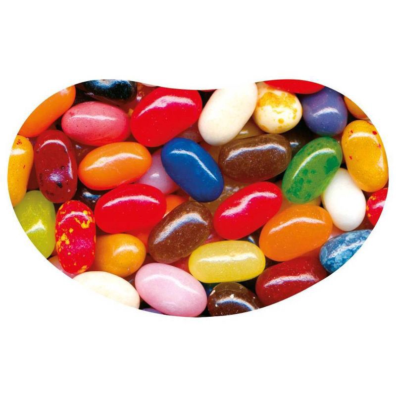 slide 4 of 4, Jelly Belly 49 Assorted Jelly Bean Flavors, 2 lb Pouch Bag, 32 oz