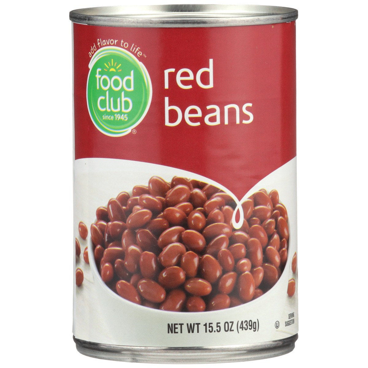 slide 8 of 9, Food Club Red Beans, 15.5 oz