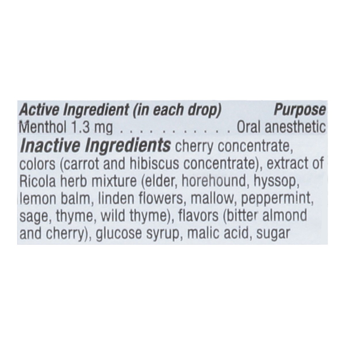 slide 12 of 14, Ricola Cherry Throat Drops | Delicious Throat Refreshment & Oral Anesthetic, 9 Count Stick, 9 ct