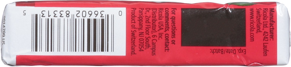 slide 3 of 14, Ricola Cherry Throat Drops | Delicious Throat Refreshment & Oral Anesthetic, 9 Count Stick, 9 ct