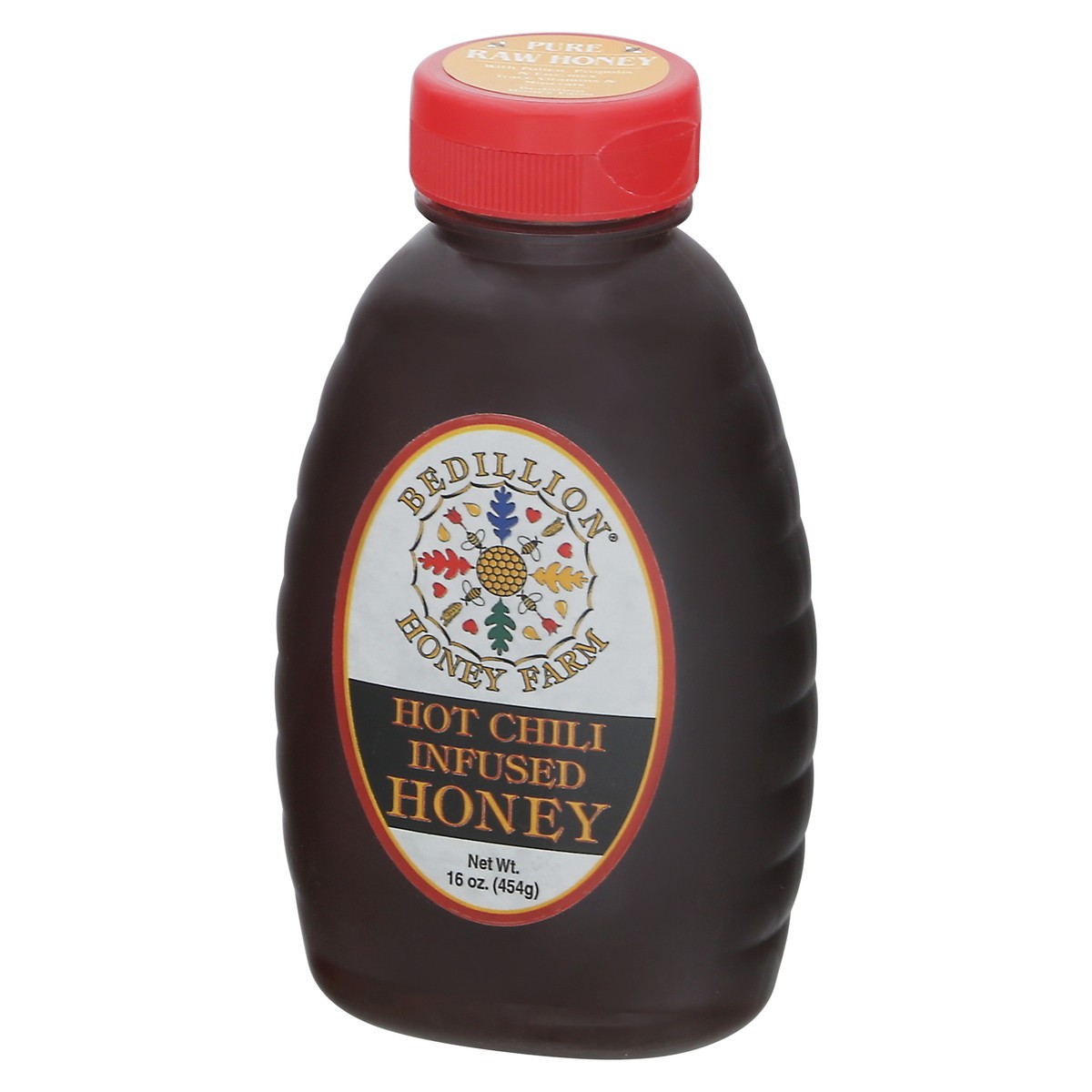 slide 7 of 9, Bedillion Honey Farm Hot Chili Infused Honey, 16 oz