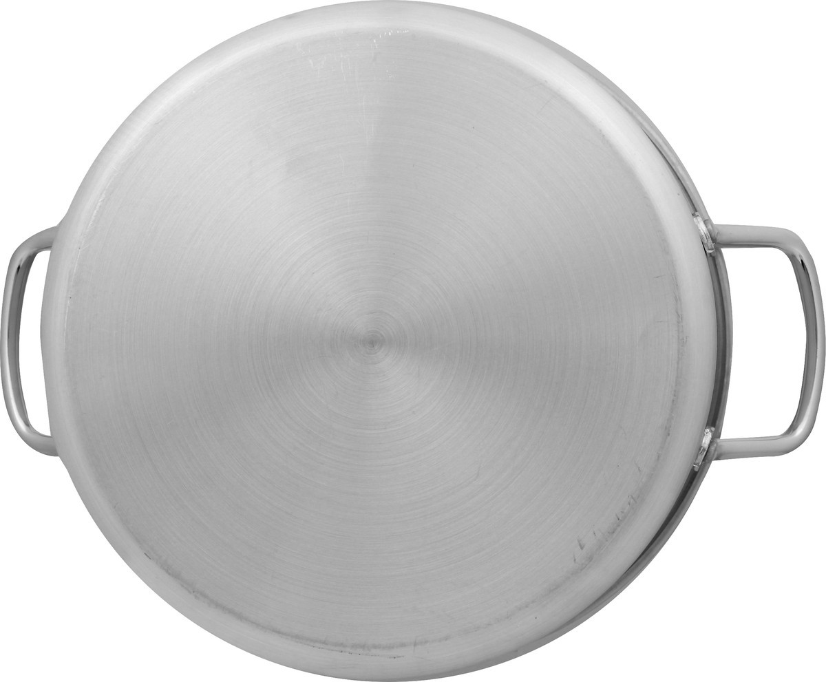 slide 8 of 11, Sazón Sazon Aluminum Stock Pot With Steamer, 12 Quart, 1 ct