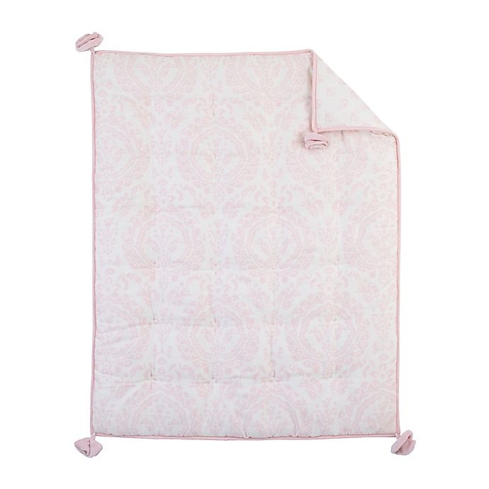 slide 2 of 3, NoJo Serendipity Mix and Match Medallion Comforter - Pink, 1 ct