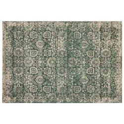 Loloi Mckenna Distressed Scatter Rug, 30 in x 45 in, Green