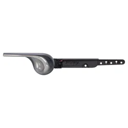 Korky StrongARM Toilet Flush Handle, Wave Chrome