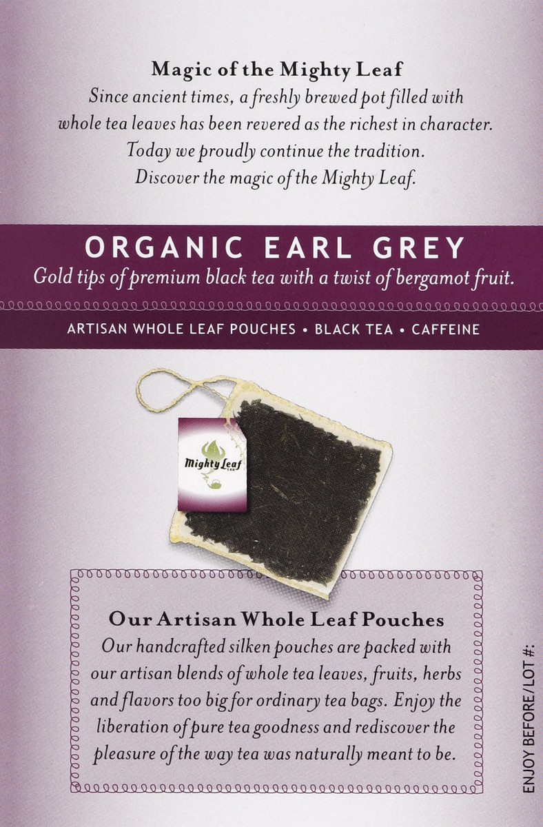 slide 3 of 4, Mighty Leaf Black Tea 15 ea, 15 ct