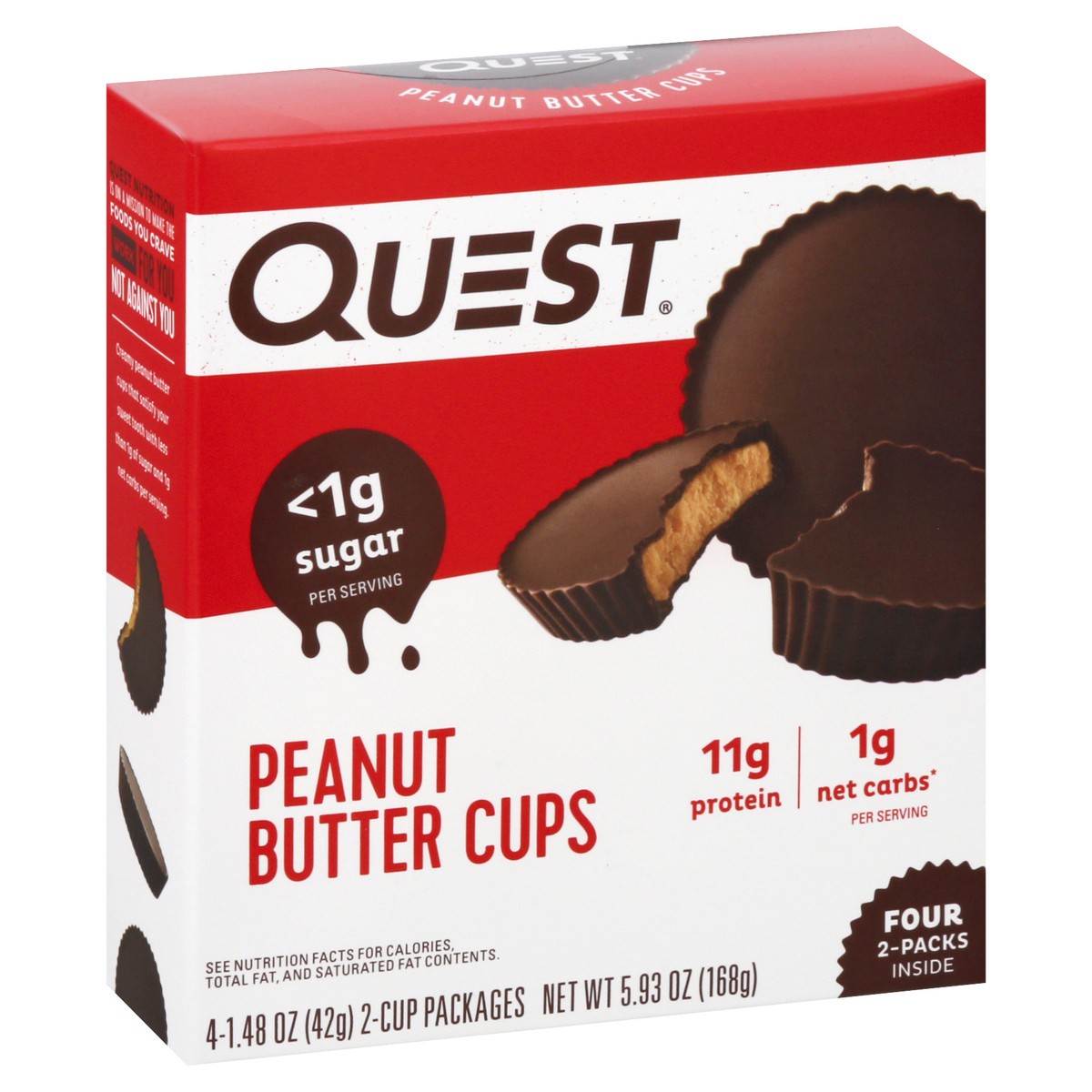 slide 3 of 9, Quest Peanut Butter Cups - 4ct, 5.93 oz