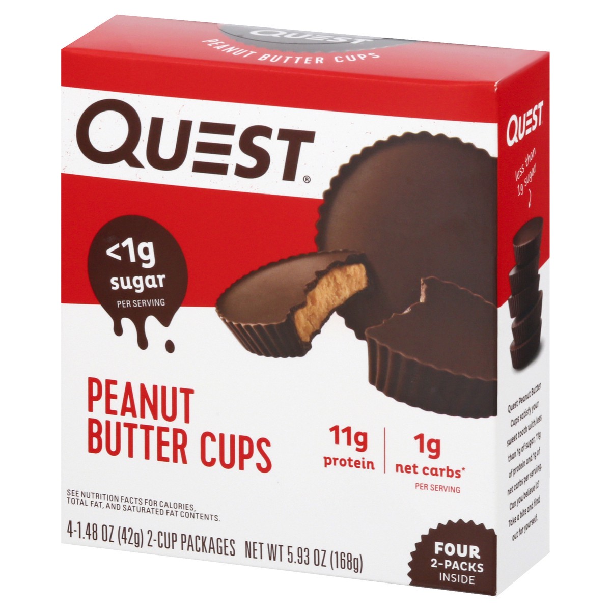 slide 2 of 9, Quest Peanut Butter Cups - 4ct, 5.93 oz