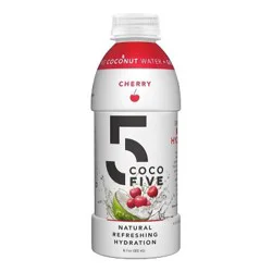 Coco5 Cherry Coconut Water Drink 16.9 fl oz