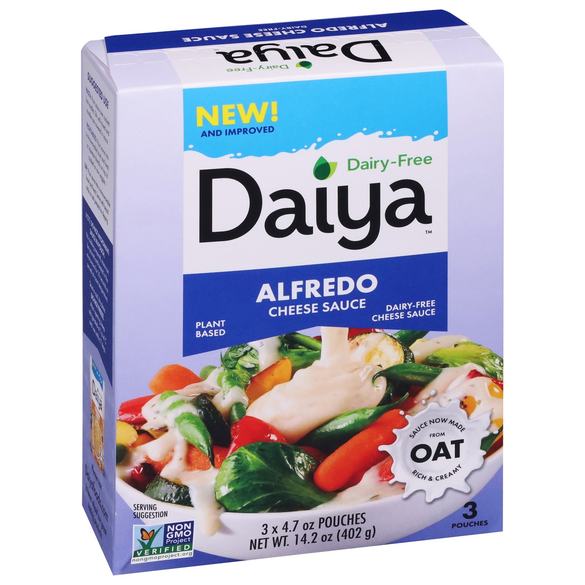 slide 9 of 9, Daiya Dairy Free Alfredo Cheese Sauce - 14.2 oz, 14.2 oz