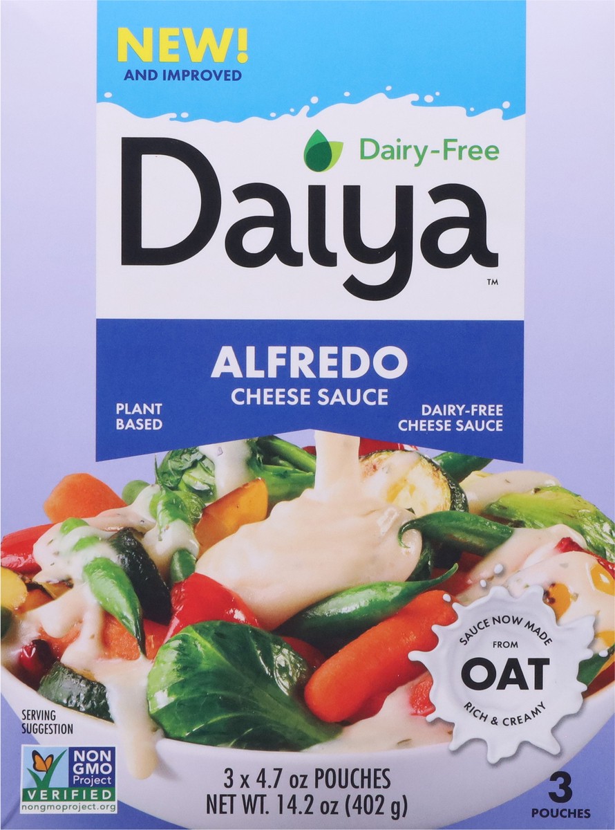 slide 5 of 9, Daiya Dairy Free Alfredo Cheese Sauce - 14.2 oz, 14.2 oz