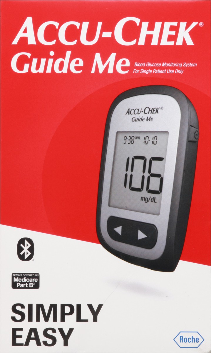 slide 7 of 11, Accu-Chek Guide Me Blood Glucose Monitoring System, 1 ct