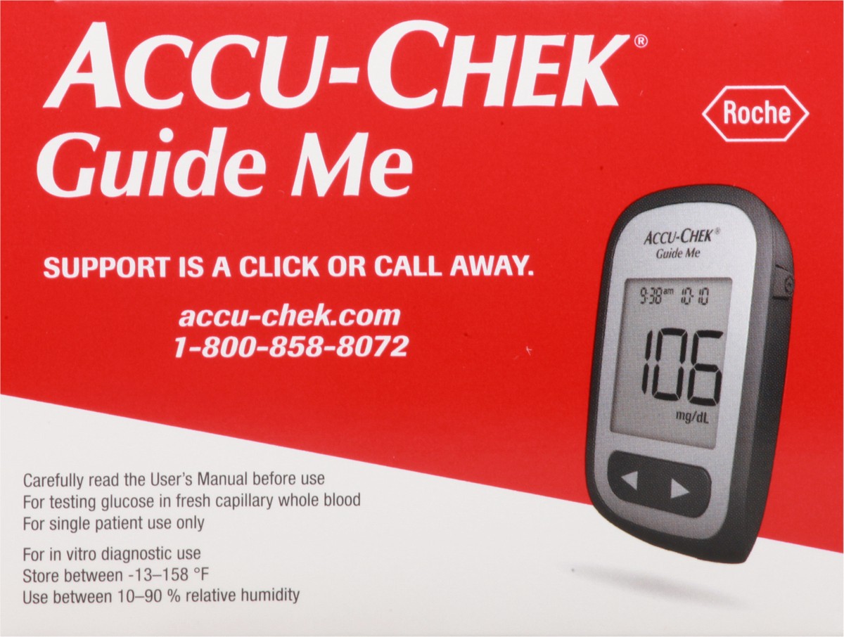 slide 10 of 11, Accu-Chek Guide Me Blood Glucose Monitoring System, 1 ct