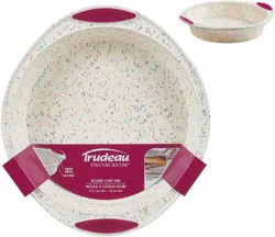 Trudeau Confetti Fuchsia Round 9'' Cake Pan