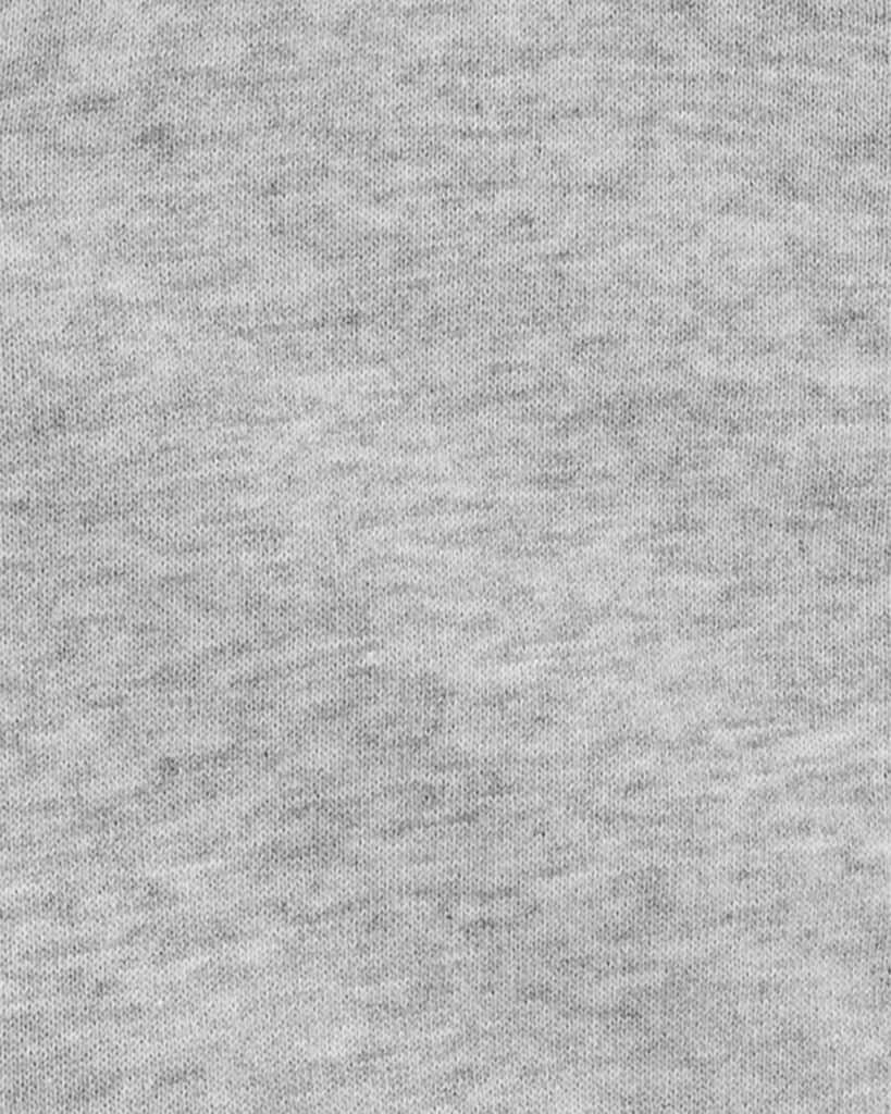 slide 2 of 3, Carter's Toddler Zip-Up Fleece Hoodie Grey 5T, 1 ct