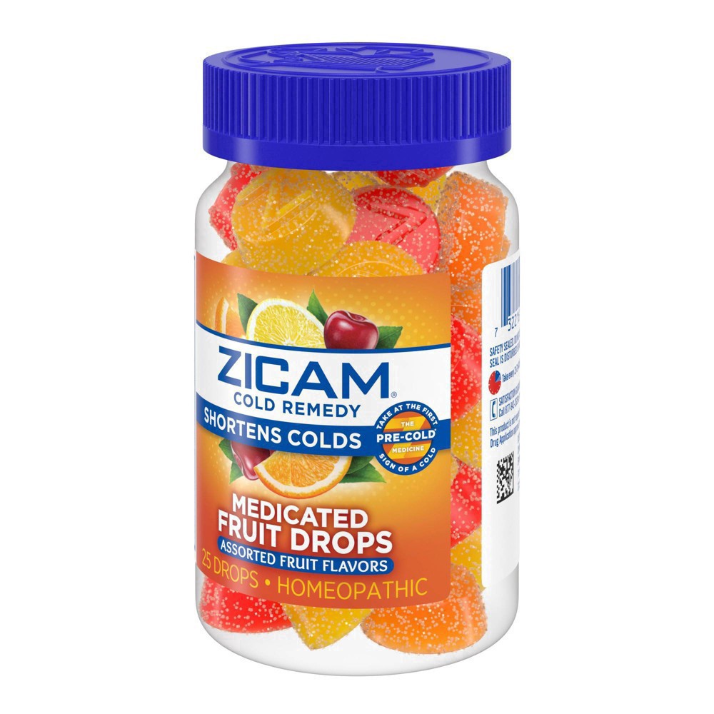 slide 18 of 58, Zicam Cold Remedy Medicated Drops - Fruit - 25ct, 25 ct