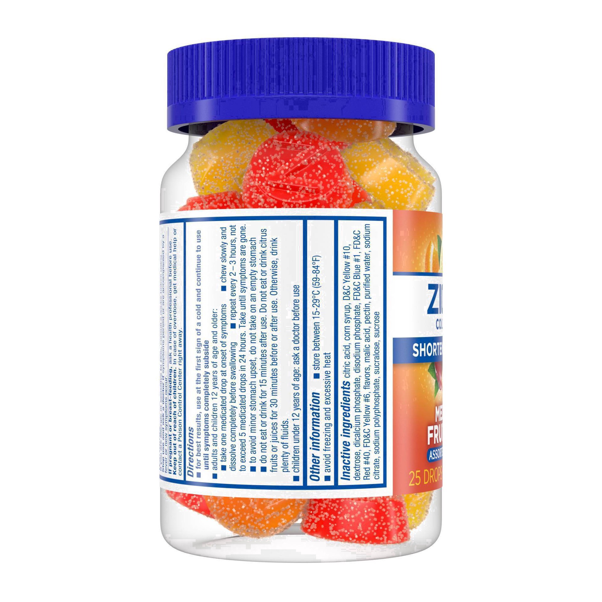 slide 5 of 58, Zicam Cold Remedy Medicated Drops - Fruit - 25ct, 25 ct