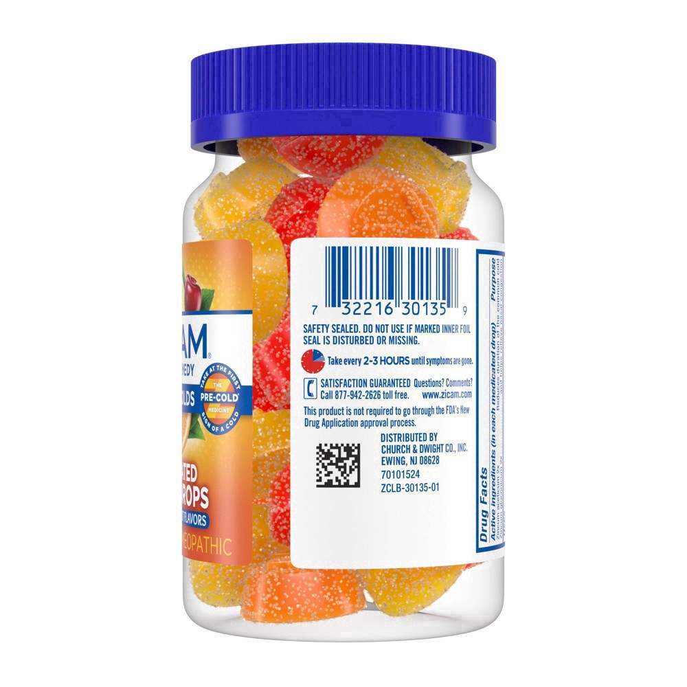 slide 57 of 58, Zicam Cold Remedy Medicated Drops - Fruit - 25ct, 25 ct