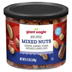 Giant Eagle Deluxe Mixed Nuts With Sea Salt