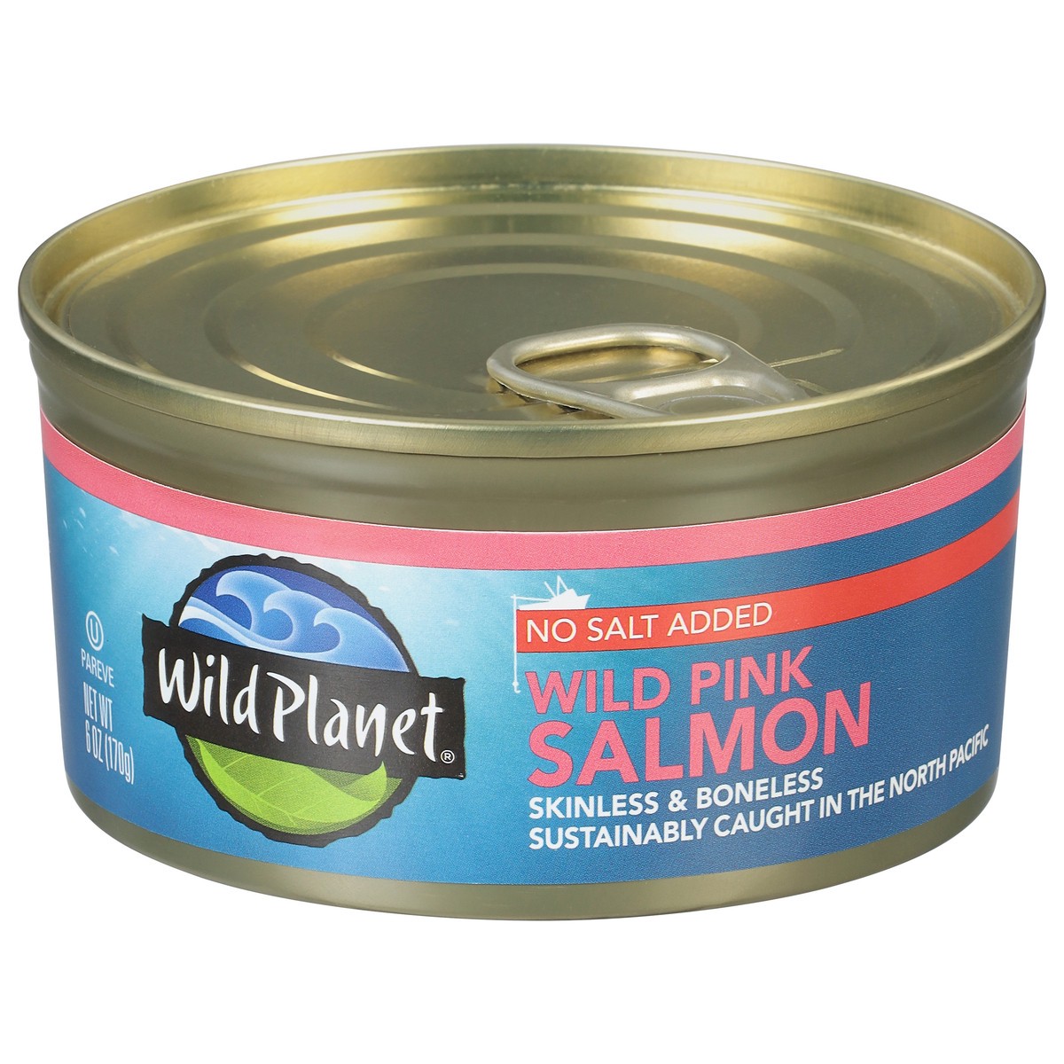 slide 1 of 1, Wild Planet Wild Pink Alaska Salmon, 6 oz