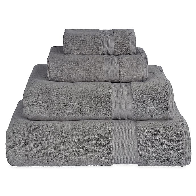slide 1 of 1, DKNY Mercer Bath Towel - Grey, 1 ct