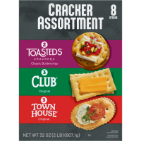 slide 24 of 25, KELLOGGS Kellogg's Entertainment Collection Crackers Variety Pack, Snack Crackers, 8 Stacks 32 oz, 32 oz