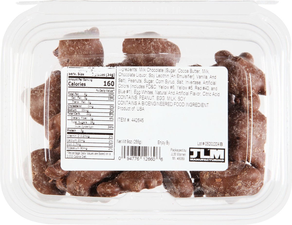 slide 4 of 9, JLM Manufacturing Peanut Maple Cluster 9 oz, 9 oz