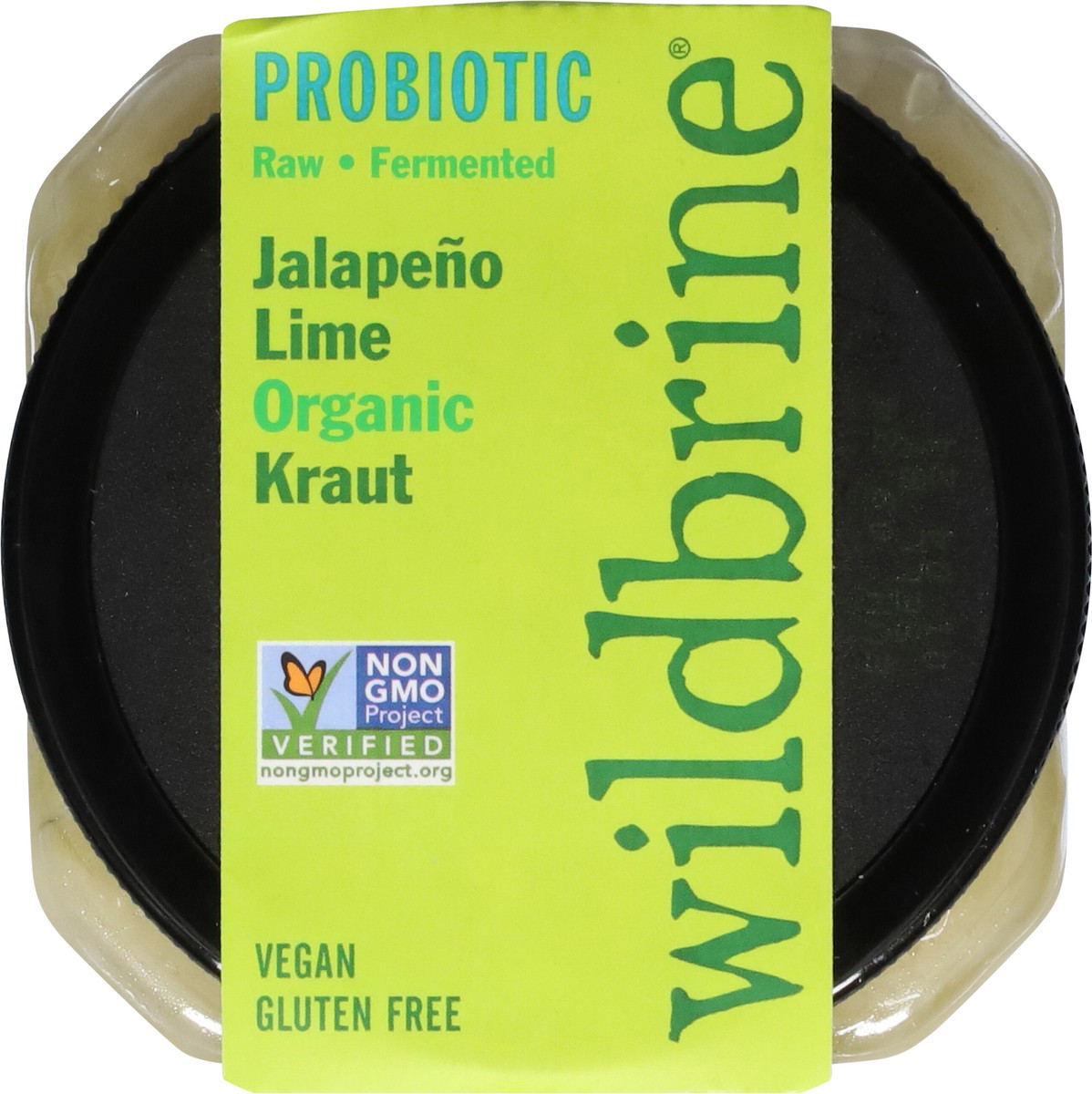 slide 5 of 9, Wildbrine Organic Probiotic Jalapeno Lime Kraut 18 oz, 18 oz