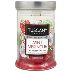 TUSCANY CANDLE Tp Mint Meringue Candle