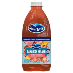Ocean Spray Paradise Splash Passionfruit Guava & Mango Juice Drink 50.7 oz