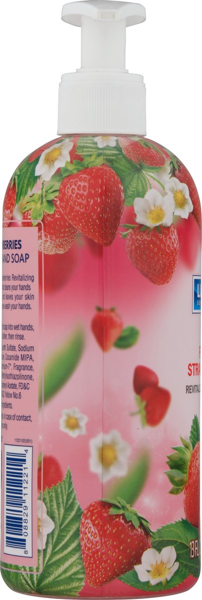 slide 3 of 11, Lucky Super Soft Revitalizing Fresh Strawberries Hand Soap 13 fl oz, 13 fl oz