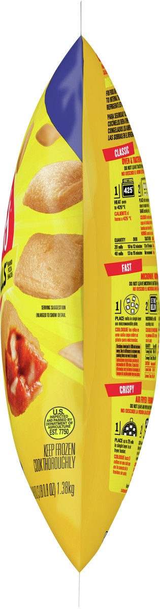 slide 5 of 9, Totino's Pizza Rolls, Pepperoni Flavored, Frozen Snacks, 48.85 oz, 100 ct, 100 ct