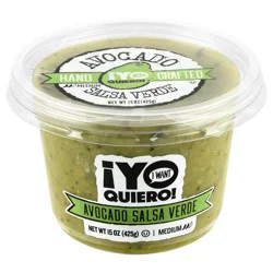 Yo Quiero Avocado Salsa Verde 15 oz