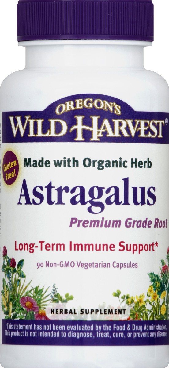 slide 2 of 2, Oregon's Wild Harvest Astragalus 90 ea, 90 ct