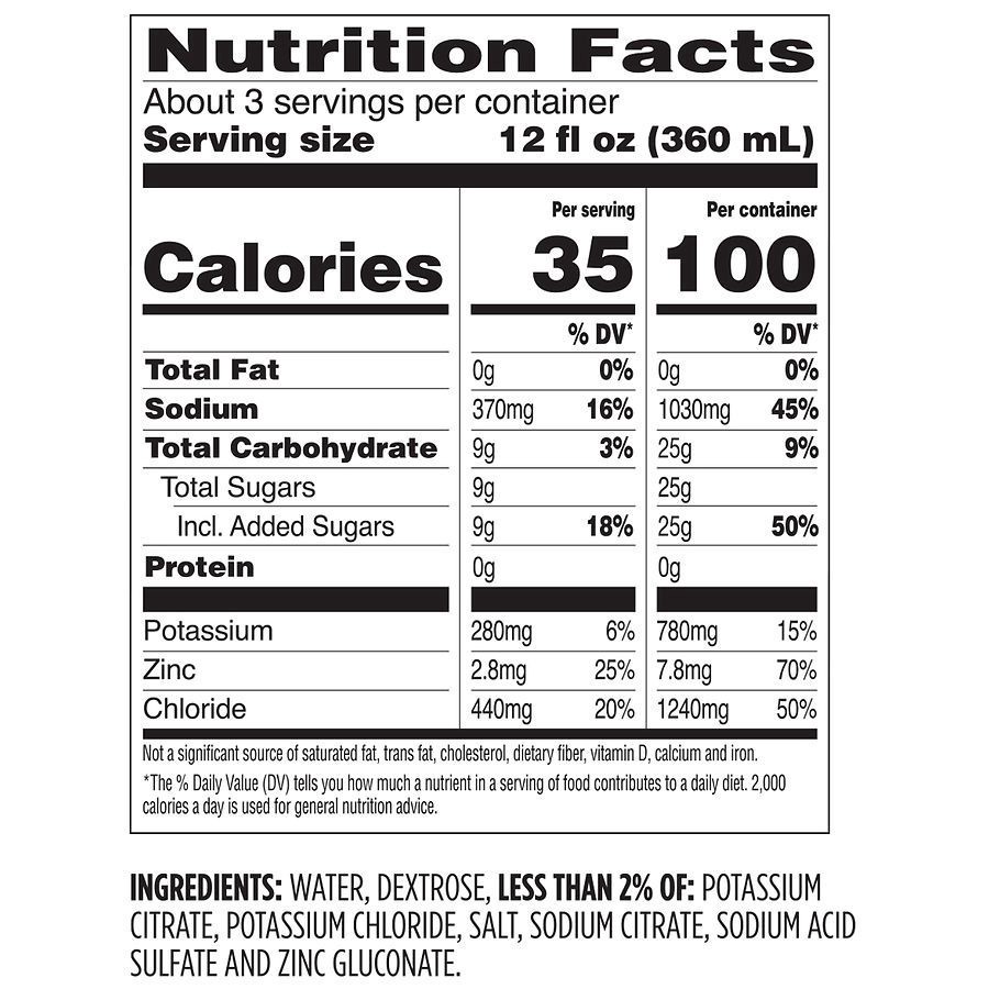 slide 2 of 5, Walgreens Pediatric Oral Electrolyte Solution with Zinc Unflavored, 33.8 oz