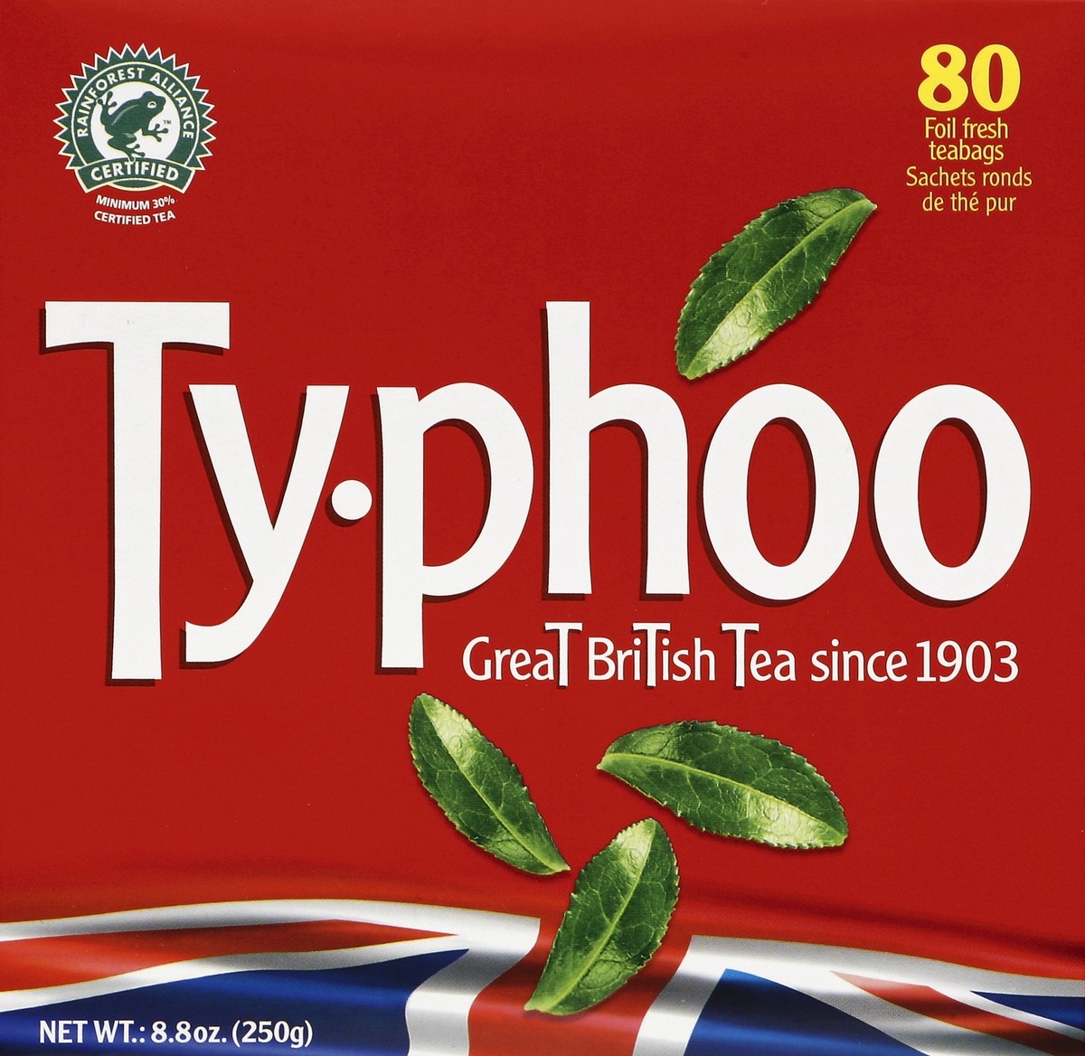 slide 2 of 4, Typhoo Great British Tea, 80 ct