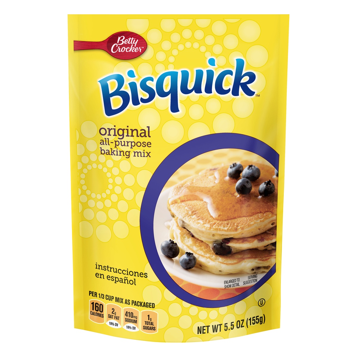 slide 1 of 1, Bisquick Betty Crocker Bisquick All-Purpose Baking Mix, 5.5 oz, 5.5 oz