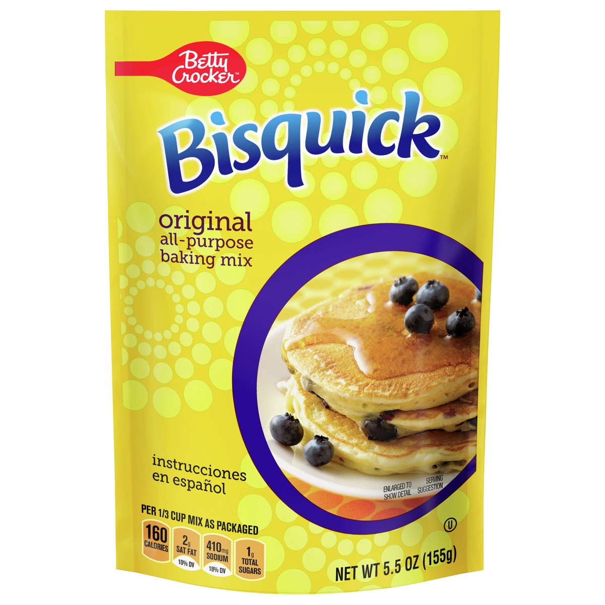 slide 1 of 9, Bisquick Betty Crocker Bisquick Original All-Purpose Baking Mix, 5.5 oz, 5.5 oz