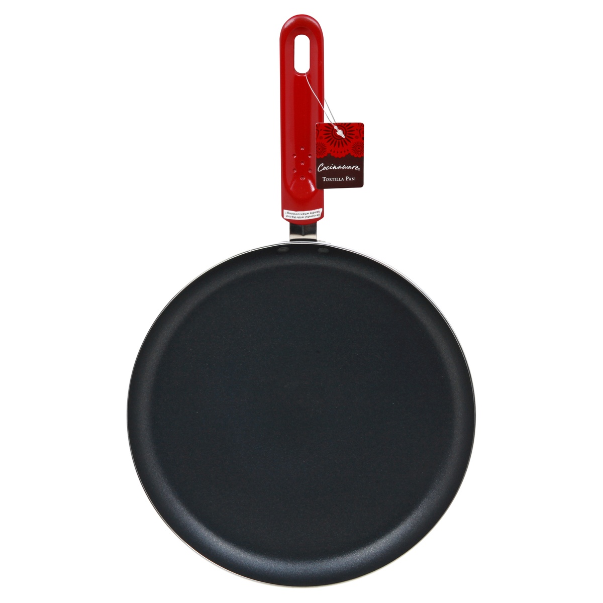 Cocinaware Red & Gray Tortilla Pan