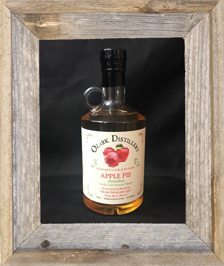slide 1 of 1, Ozark Distillery Apple Pie Moonshine, 750 ml