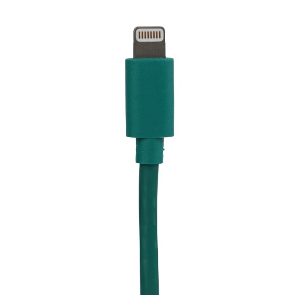 slide 1 of 1, Vivitar Od1003 Usb-A To Lightning Cable, 3', Teal, 1 ct