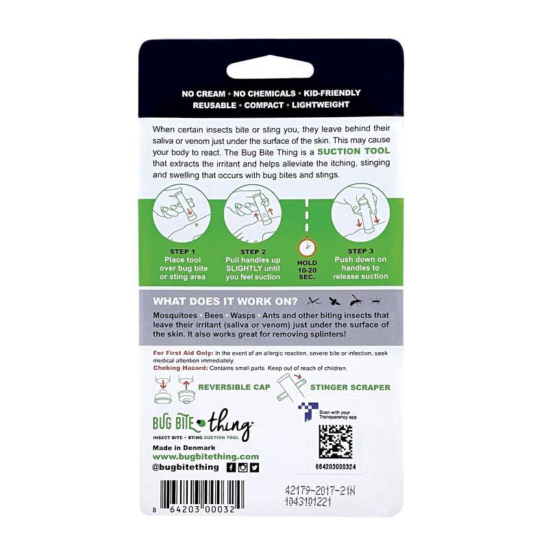 slide 3 of 6, Bug Bite Thing Thing Insect Bite + Sting Suction Tool 1 ea, 1 ct