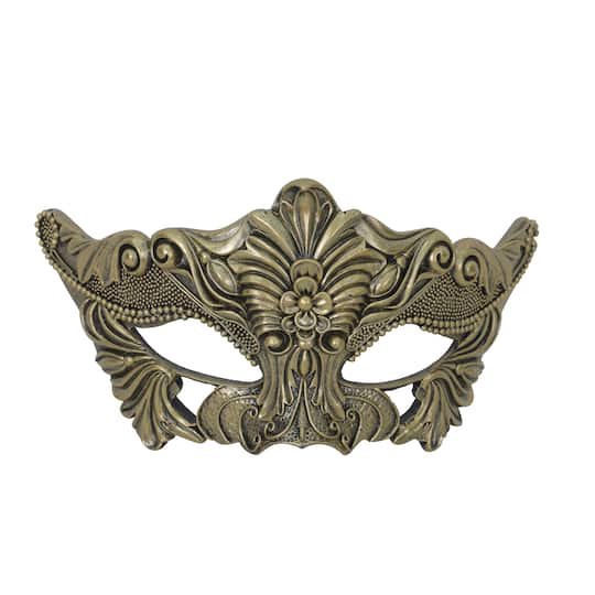 slide 1 of 2, 8.5" Antique Gold Mask Tabletop Decor By Ashland, 8.5 in