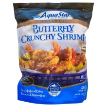 slide 1 of 1, Aqua Star Butterfly Crunchy Shrimp, 24 oz