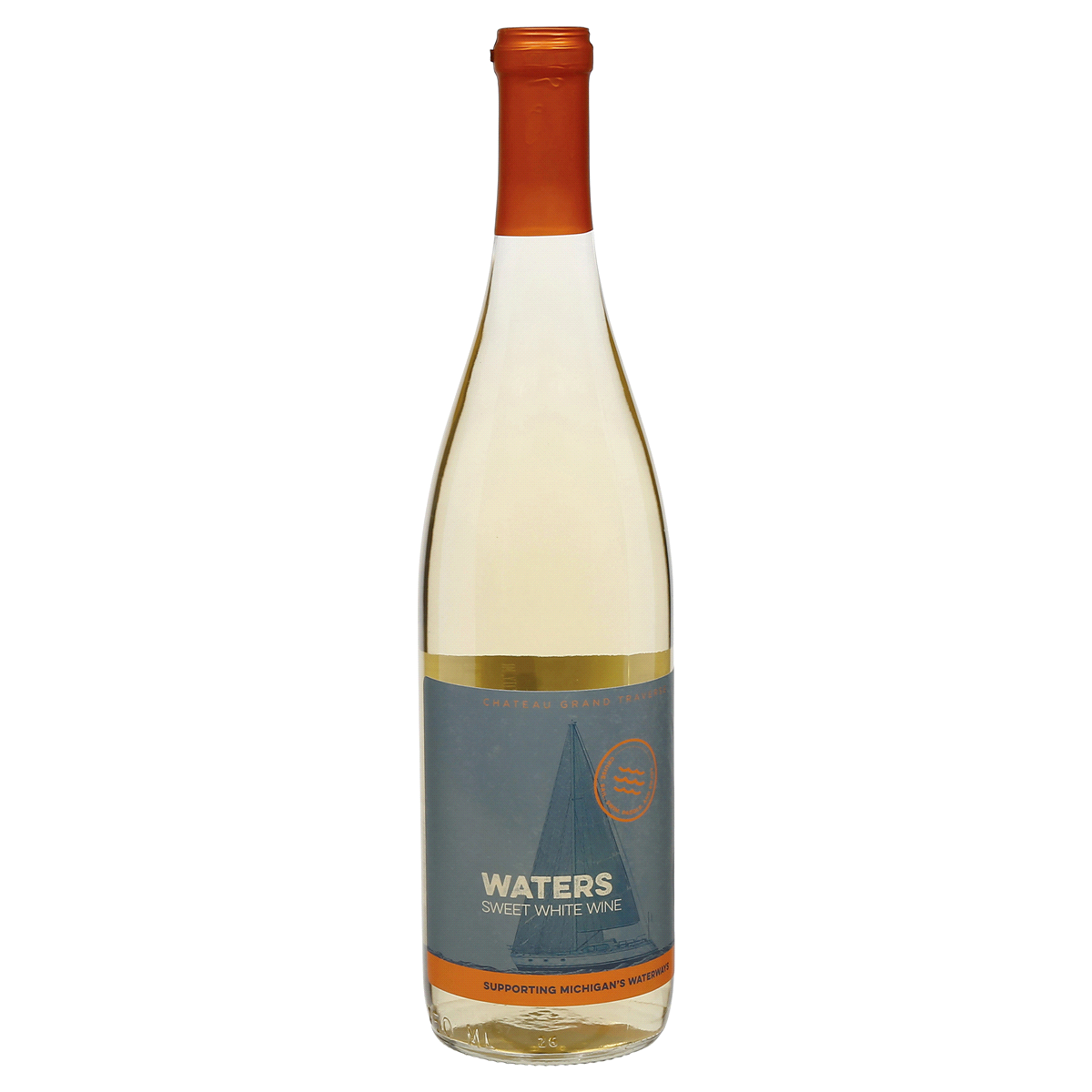 slide 1 of 2, Chateau Grand Traverse Waters Sweet White Wine, 750 ml